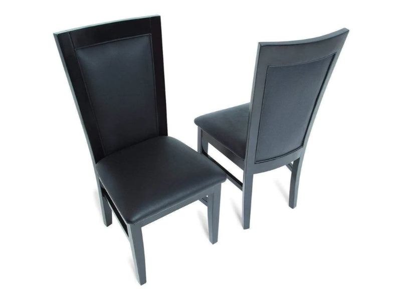 BBO Poker Black Dining Style Poker Chair 2BBO-CHAIR-BLK