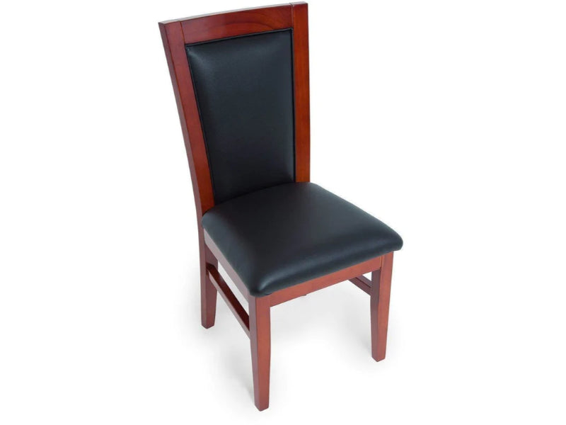 BBO Poker Mahogany Dining Style Poker Chair 2BBO-CHAIR-MHG