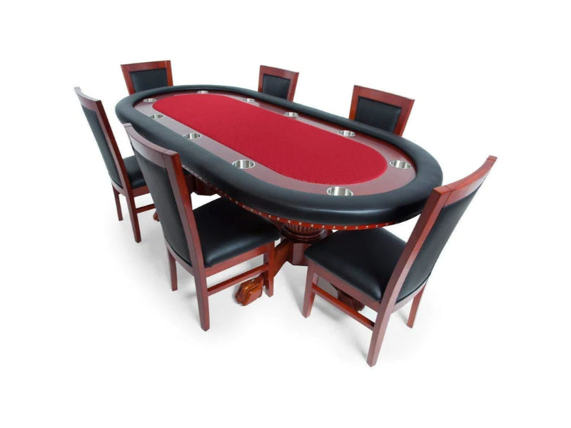 BBO Poker Mahogany Dining Style Poker Chair 2BBO-CHAIR-MHG