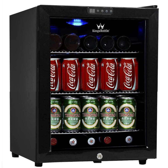 KingsBottle 45 Can Compressor Mini Bar Fridge KBU52