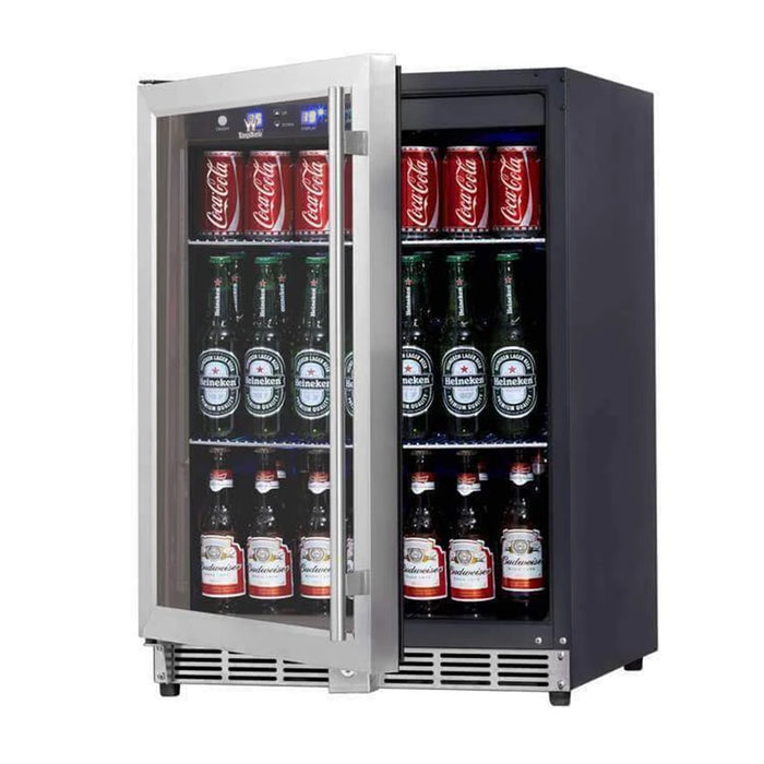 KingsBottle 24" Under Counter Beer Cooler Fridge Built In KBU50BX