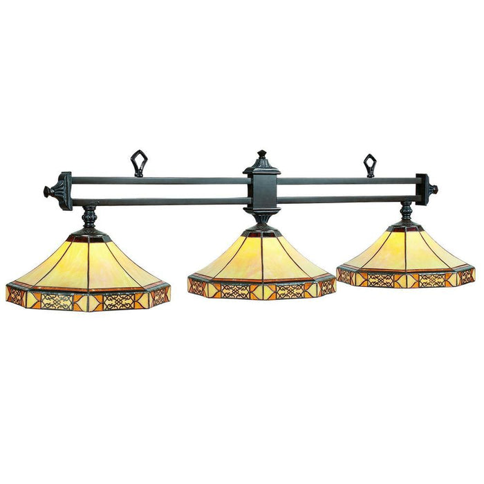 RAM Game Room 3lt - 56" Billiard Light - Mission Filigree