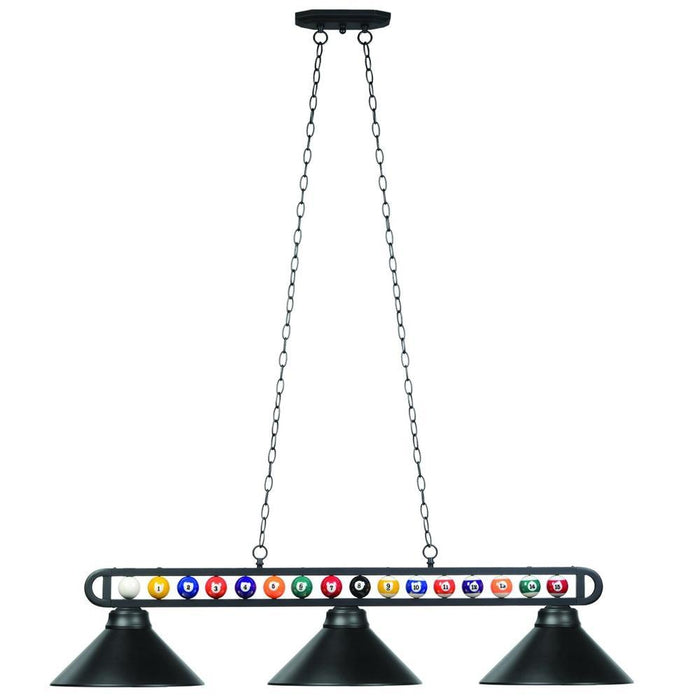 RAM Game Room 55" MB/MB Billiard Ball Fixture