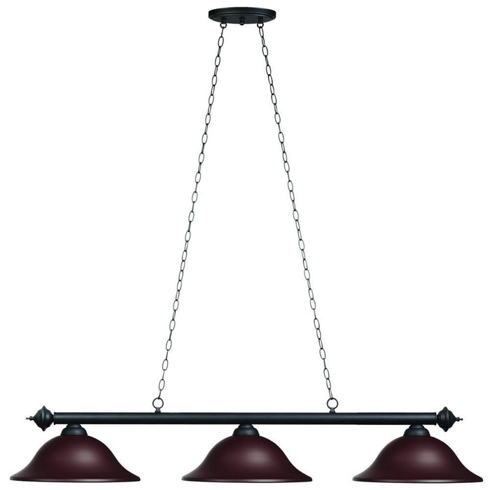 RAM Game Room 60" Marseilles Lamp Burgandy