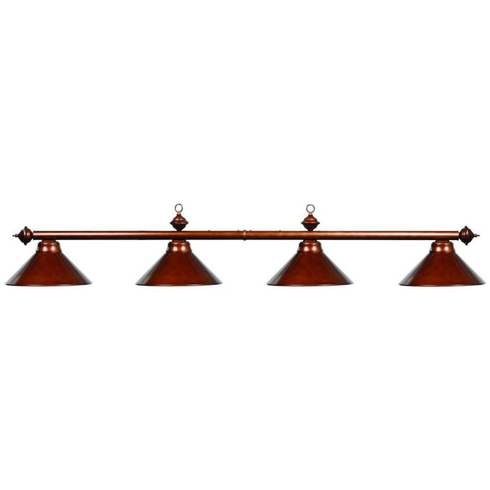 RAM Game Room 78" 4 Lt Billiard Light - Chestnut