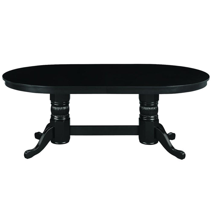 RAM Game Room 84" Texas Hold'em Game Table  - Black