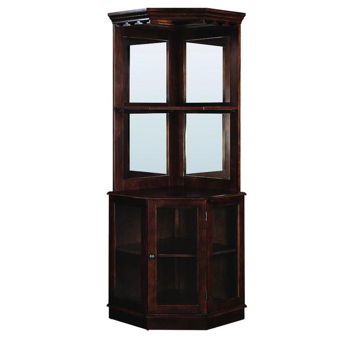 Ram Game Room Corner Bar Cabinet - Game Room Shop