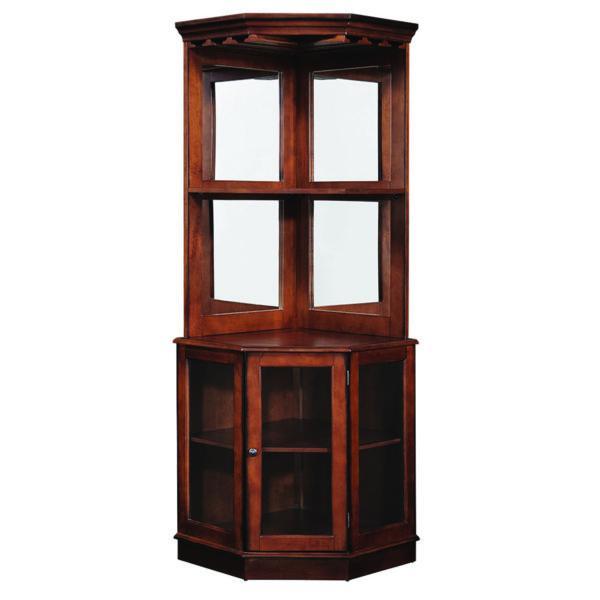 Ram Game Room Corner Bar Cabinet - Game Room Shop