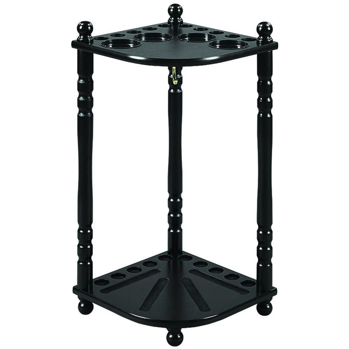 RAM Game Room Floor Cue Rack - Black - Game Room Shop