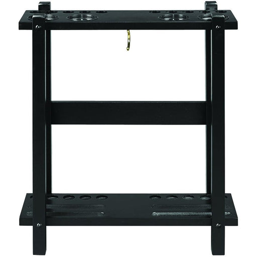 RAM Game Room Straight Floor Cue Rack - Black - Game Room Shop