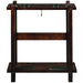 RAM Game Room Straight Floor Cue Rack - Cappuccino - Game Room Shop