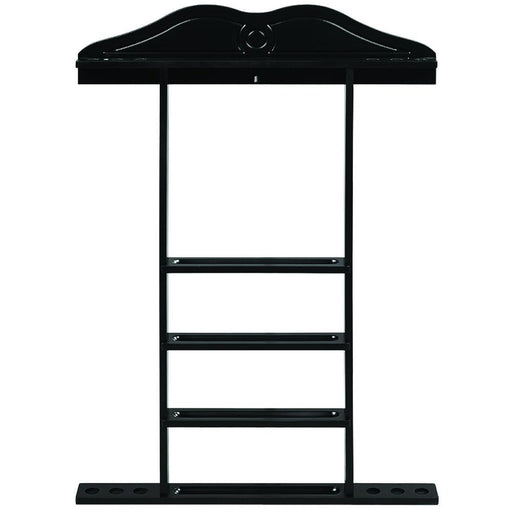 RAM Game Room Wall Cue Rack - Black - Game Room Shop