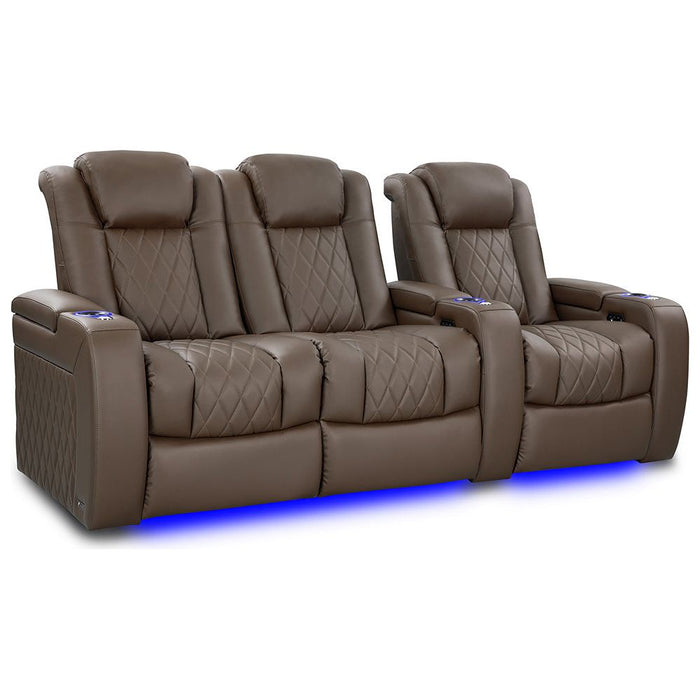 Valencia Tuscany Vegan Edition Home Theater Seating Row of 3