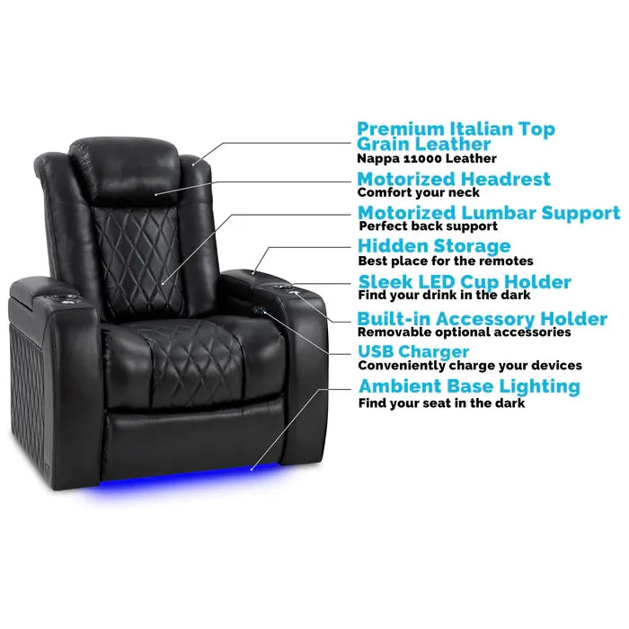 Valencia Tuscany XL Single Home Theater Seating