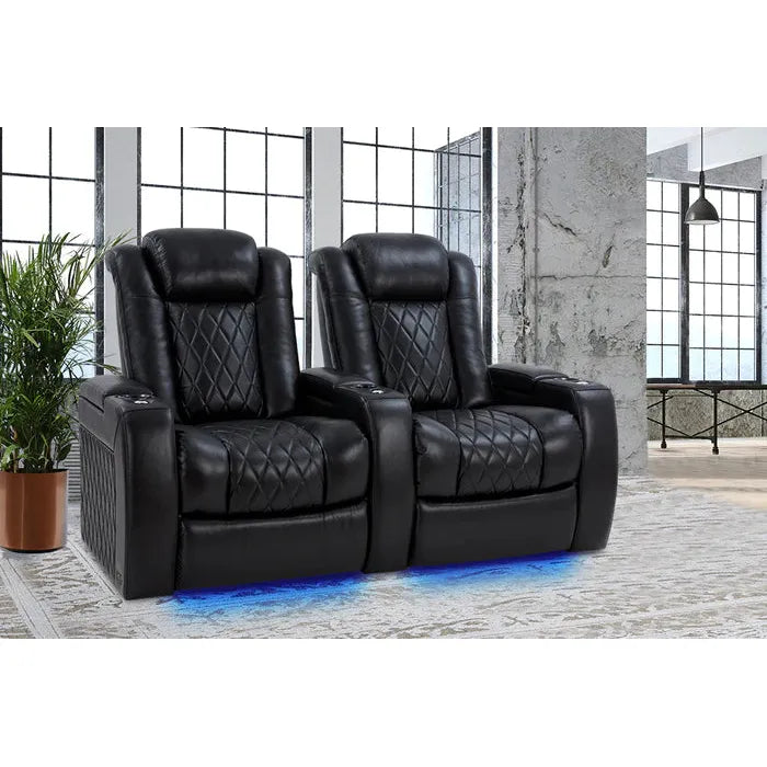 Valencia Tuscany XL Home Theater Seating Row of 2