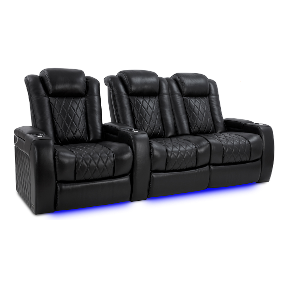 Valencia Tuscany XL Home Theater Seating Row of 3