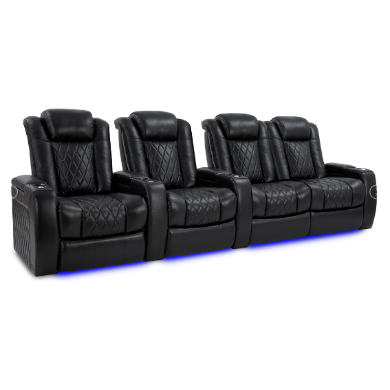 Valencia Tuscany XL Home Theater Seating Row of 4