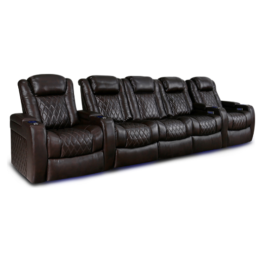 Valencia Tuscany XL Home Theater Seating Row of 5