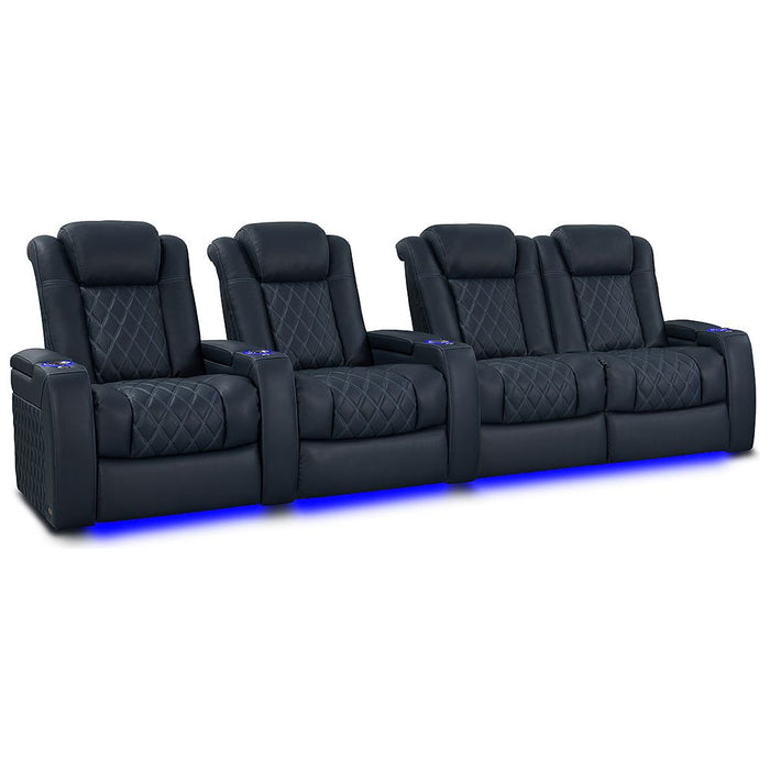 Valencia Tuscany XL Luxury Edition Home Theater Seating Row of 4