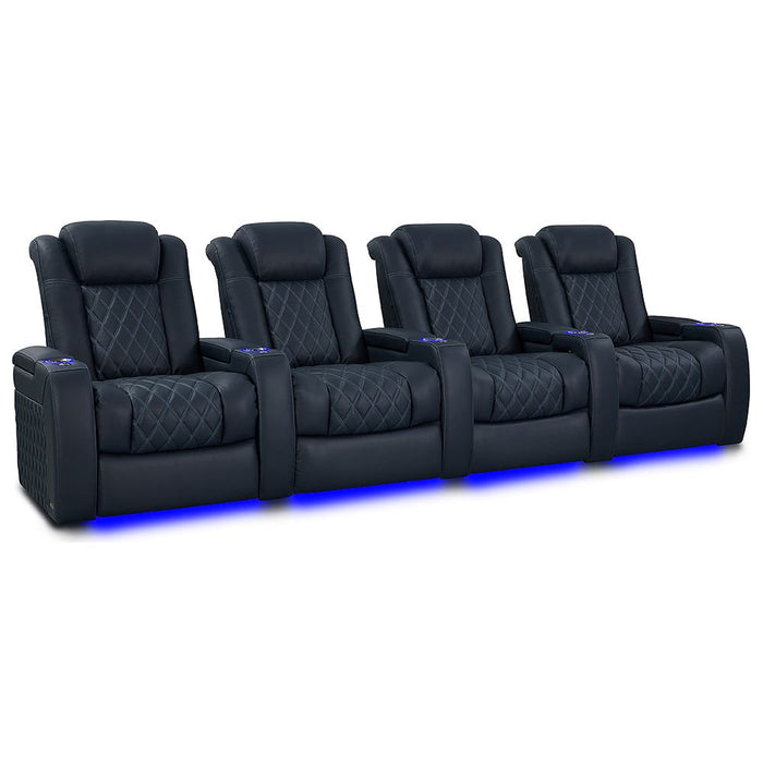 Valencia Tuscany XL Luxury Edition Home Theater Seating Row of 4