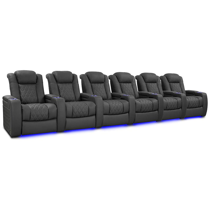 Valencia Tuscany XL Luxury Edition Home Theater Seating Row of 6