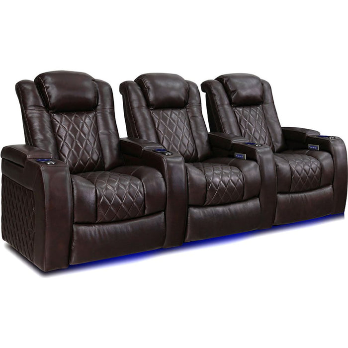 Valencia Tuscany Home Cinema Seating Row of 3