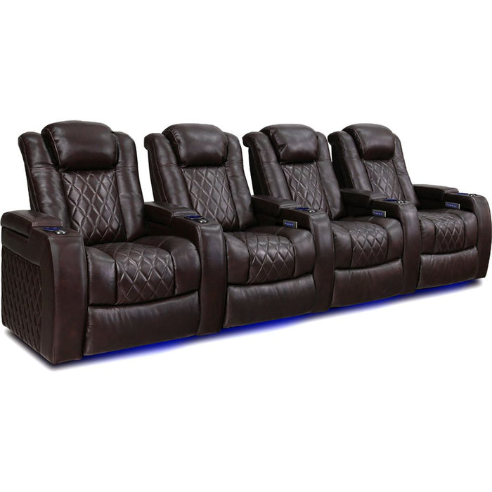 Valencia Tuscany Home Cinema Seating Row of 4