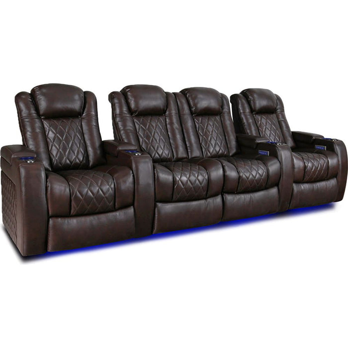 Valencia Tuscany Home Cinema Seating Row of 4