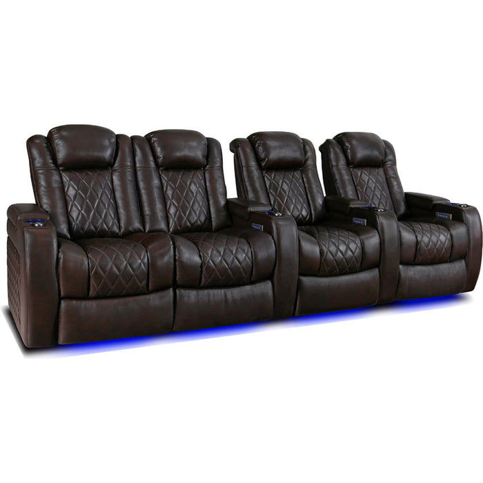 Valencia Tuscany Home Cinema Seating Row of 4