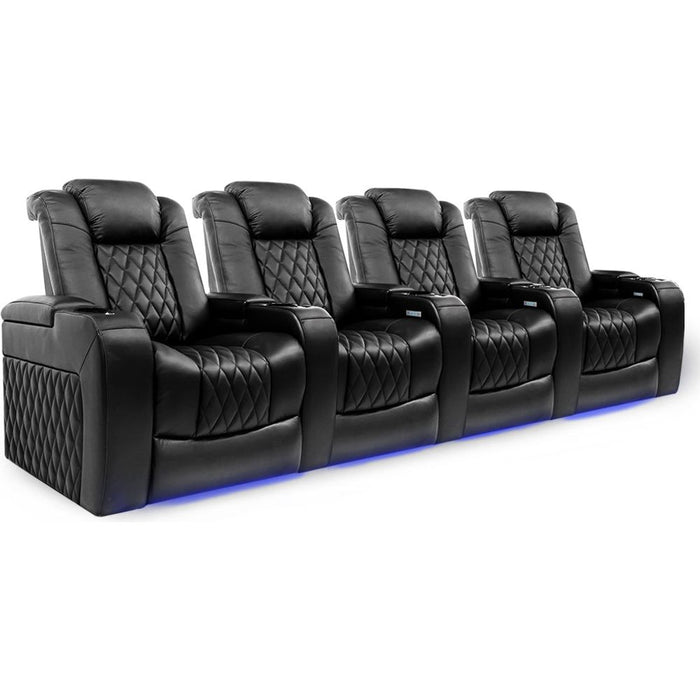 Valencia Tuscany Home Cinema Seating Row of 4