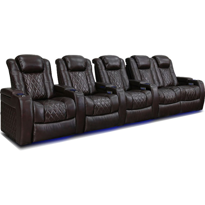 Valencia Tuscany Home Cinema Seating Row of 5