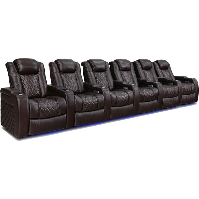 Valencia Tuscany Home Cinema Seating Row of 6