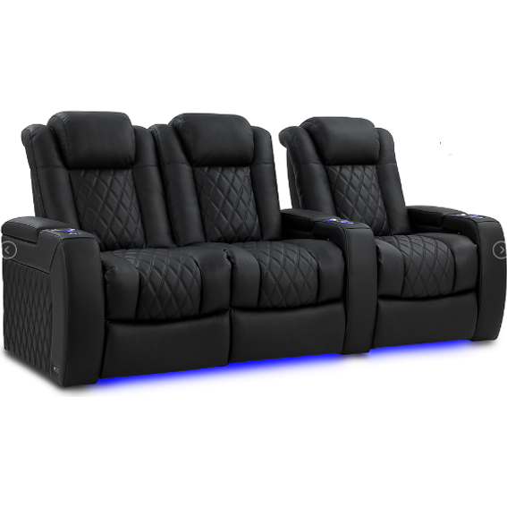 Valencia Tuscany Luxury Edition Home Theater Seating Row of 3