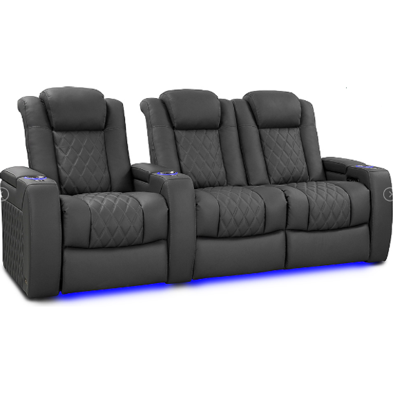 Valencia Tuscany Luxury Edition Home Theater Seating Row of 3