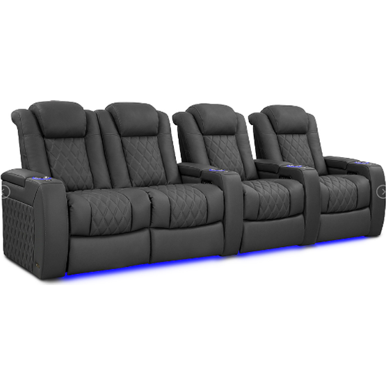 Valencia Tuscany Luxury Edition Home Theater Seating Row of 4