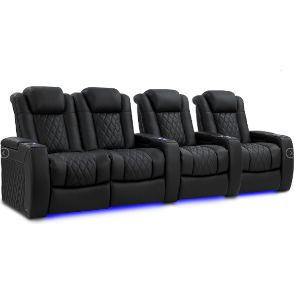 Valencia Tuscany Luxury Edition Home Theater Seating Row of 4