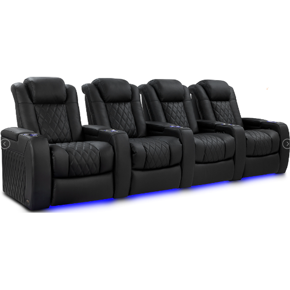 Valencia Tuscany Luxury Edition Home Theater Seating Row of 4