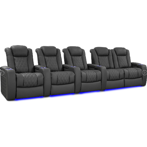 Valencia Tuscany Luxury Edition Home Theater Seating Row of 5