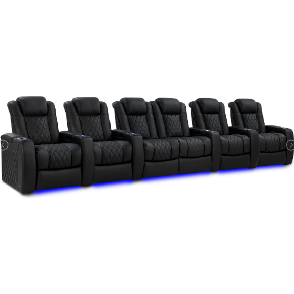 Valencia Tuscany Luxury Edition Home Theater Seating Row of 6