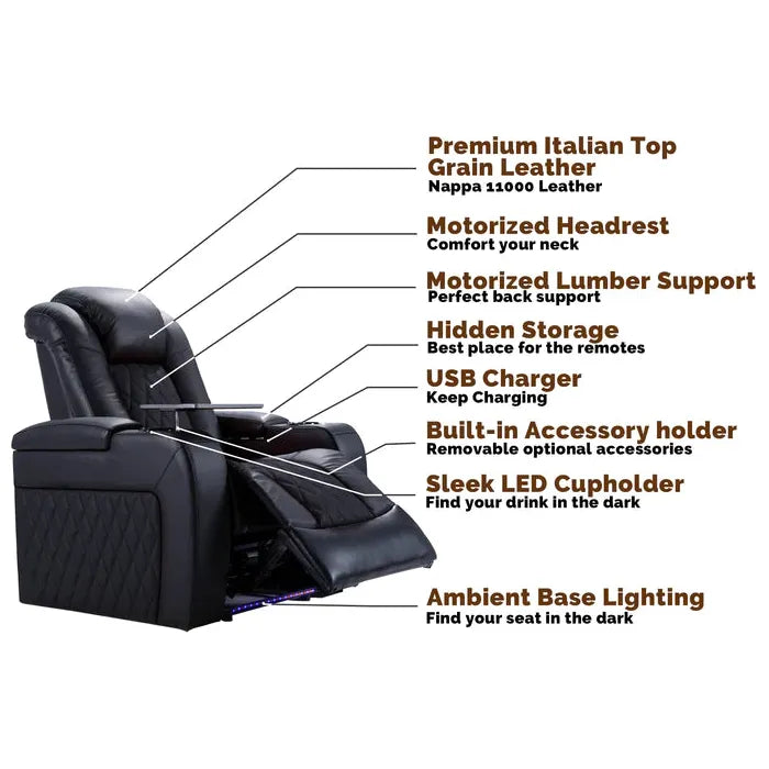 Valencia Tuscany Single Home Theater Seating