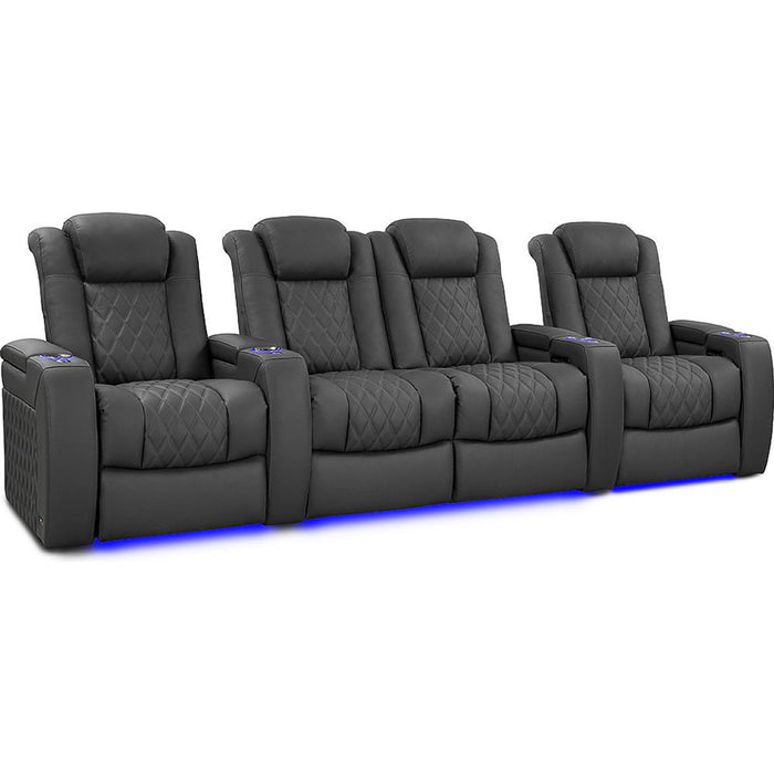 Valencia Tuscany Ultimate Luxury Edition Home Theater Seating Row of 4