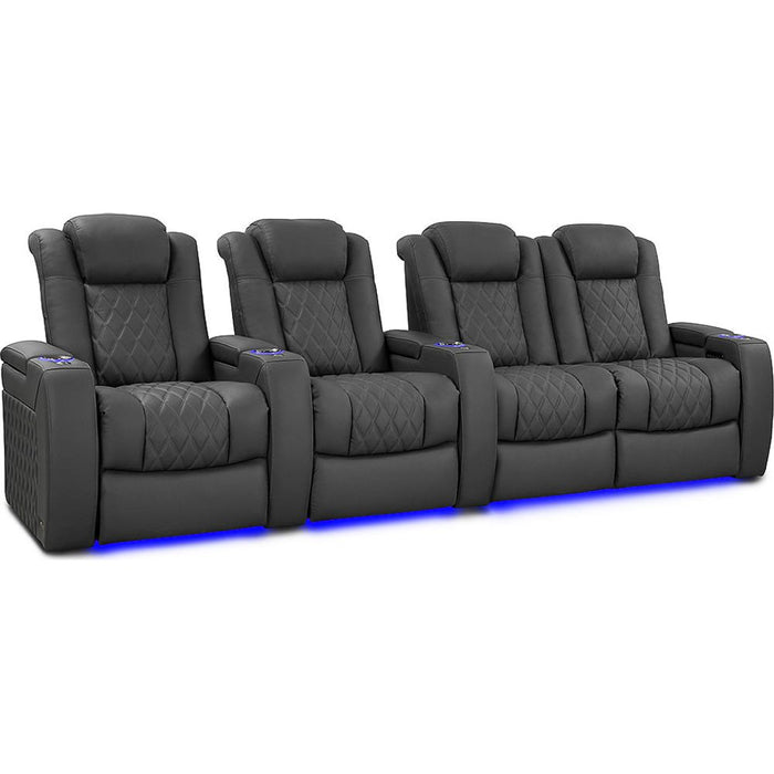 Valencia Tuscany Ultimate Luxury Edition Home Theater Seating Row of 4