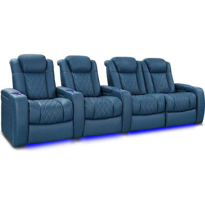 Valencia Tuscany Ultimate Luxury Edition Home Theater Seating Row of 4