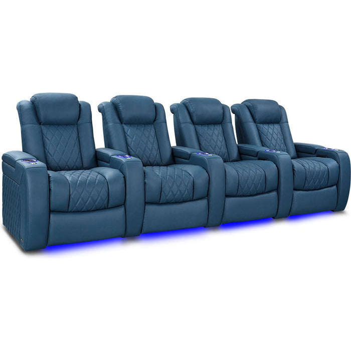 Valencia Tuscany Ultimate Luxury Edition Home Theater Seating Row of 4