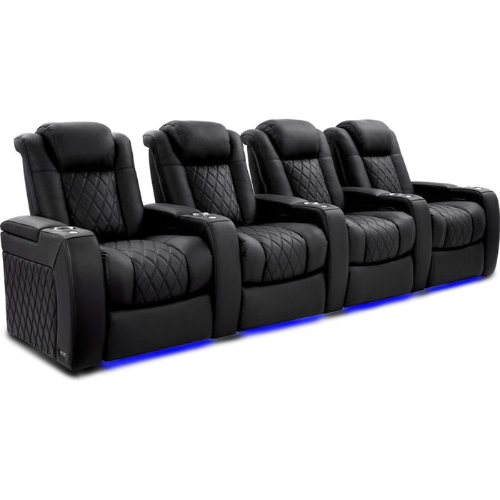 Valencia Tuscany Ultimate Luxury Edition Home Theater Seating Row of 4