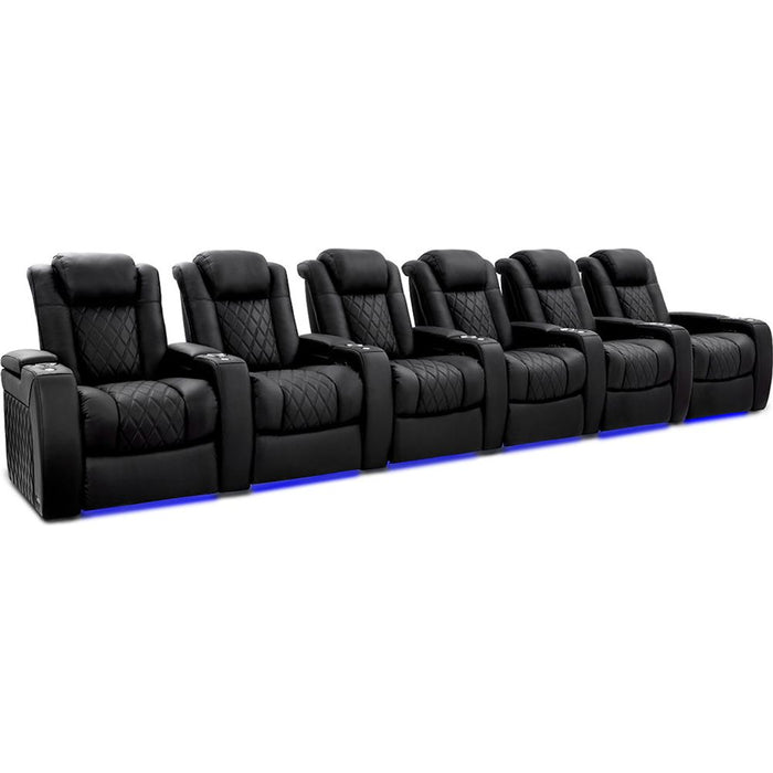 Valencia Tuscany Ultimate Luxury Edition Home Theater Seating Row of 6