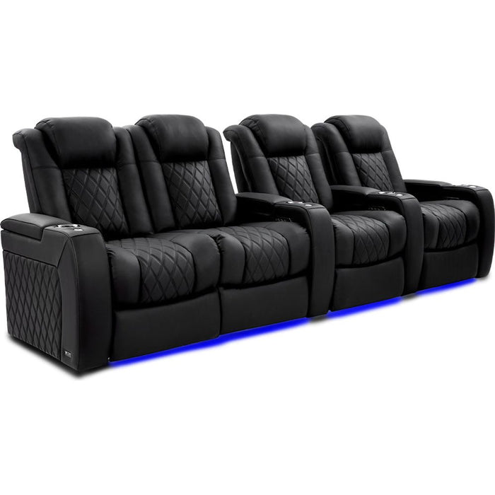 Valencia Tuscany Ultimate Luxury Edition Home Theater Seating Row of 4