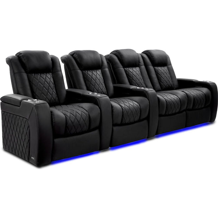 Valencia Tuscany Ultimate Luxury Edition Home Theater Seating Row of 4