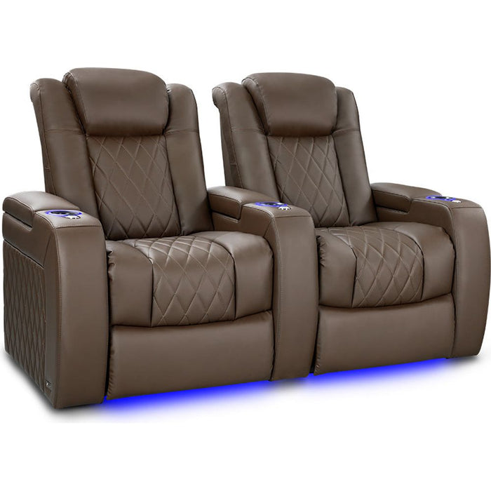 Valencia Tuscany Vegan Edition Home Theater Seating Row of 2