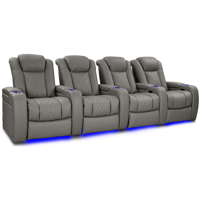 Valencia Tuscany Vegan Edition Home Theater Seating Row of 4